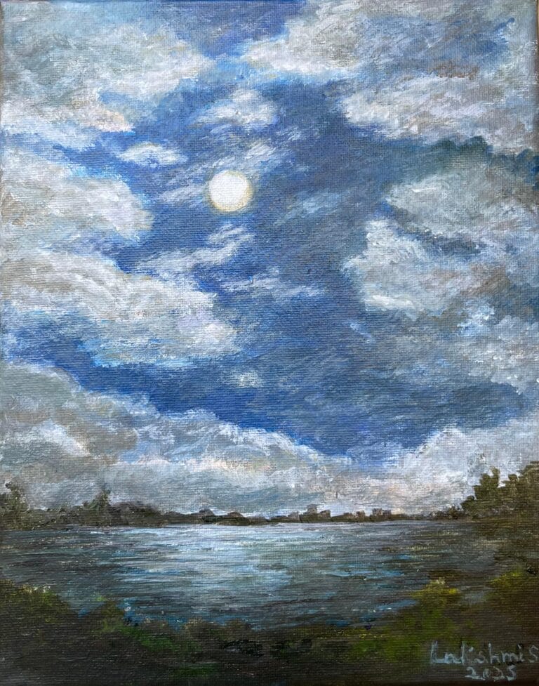 Melody of Light - Acrylic on canvas - painting - Landscapes - lakshmi Shankarreddy - California impressionist artist