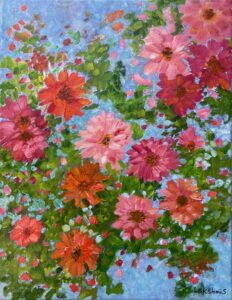 lakshmi shankarreddy artist painting spring